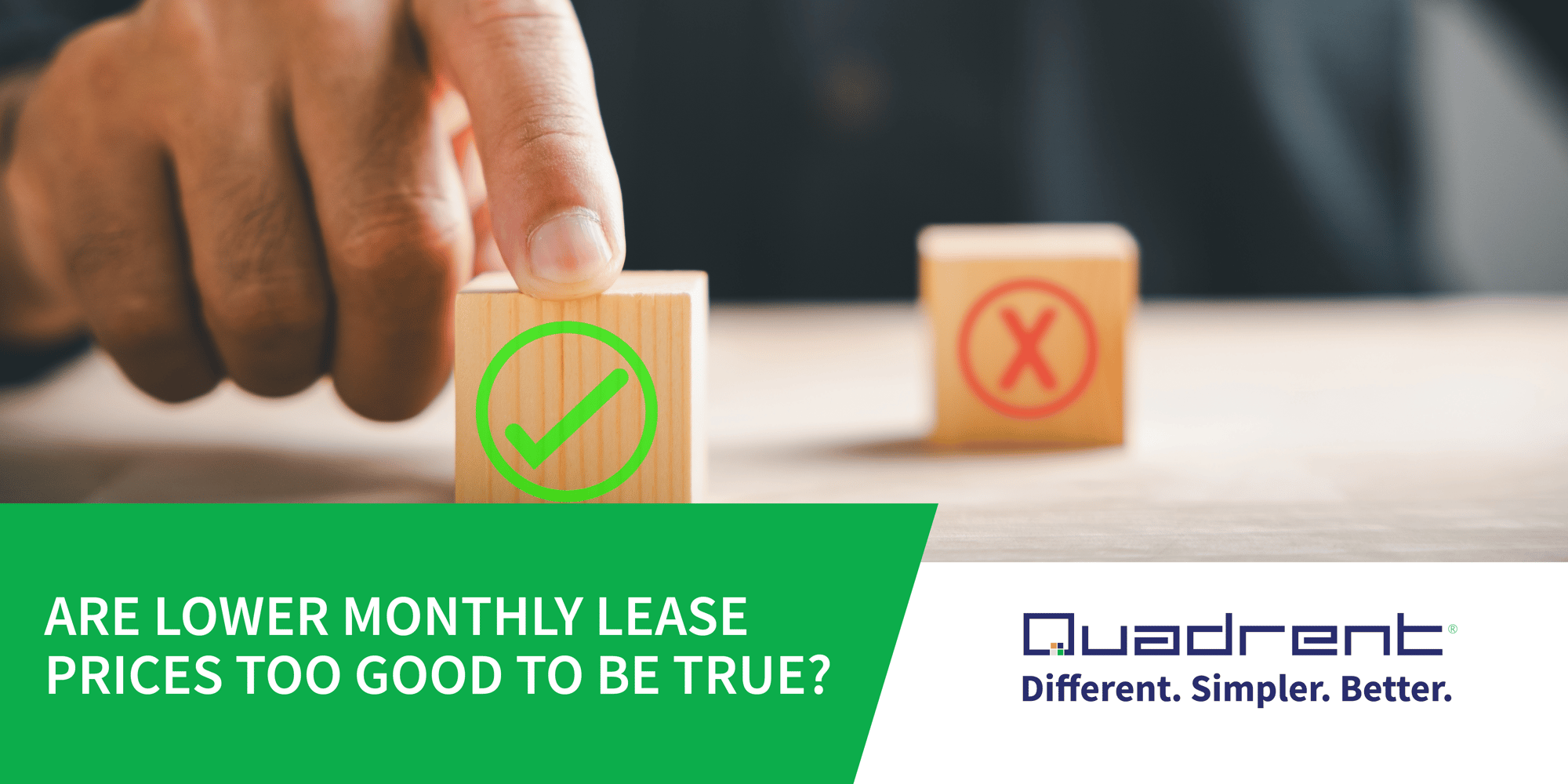 Are lower monthly lease prices too good to be true