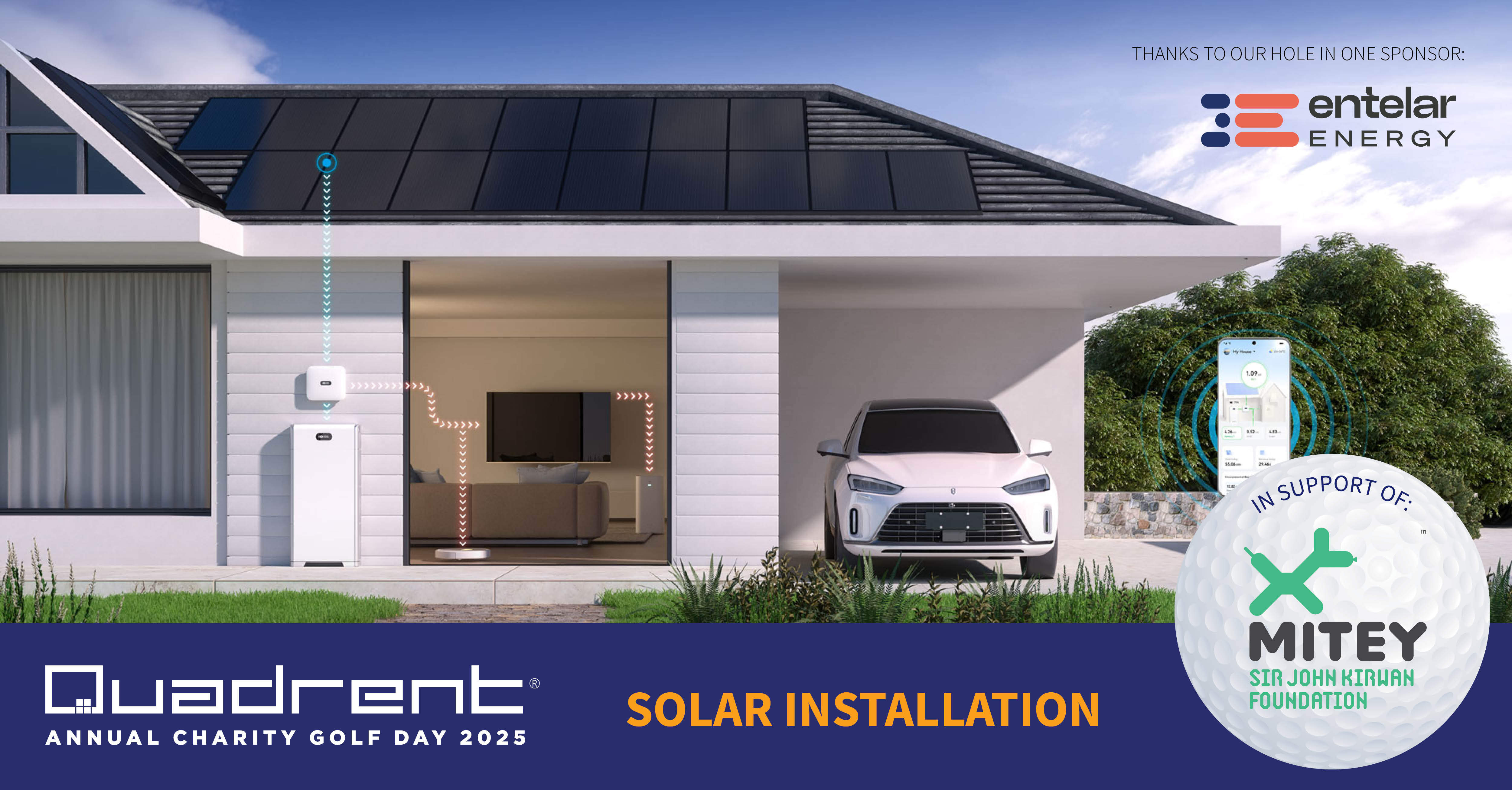 Charity Golf Day Hole in One Prize 2025 - Entelar Energy