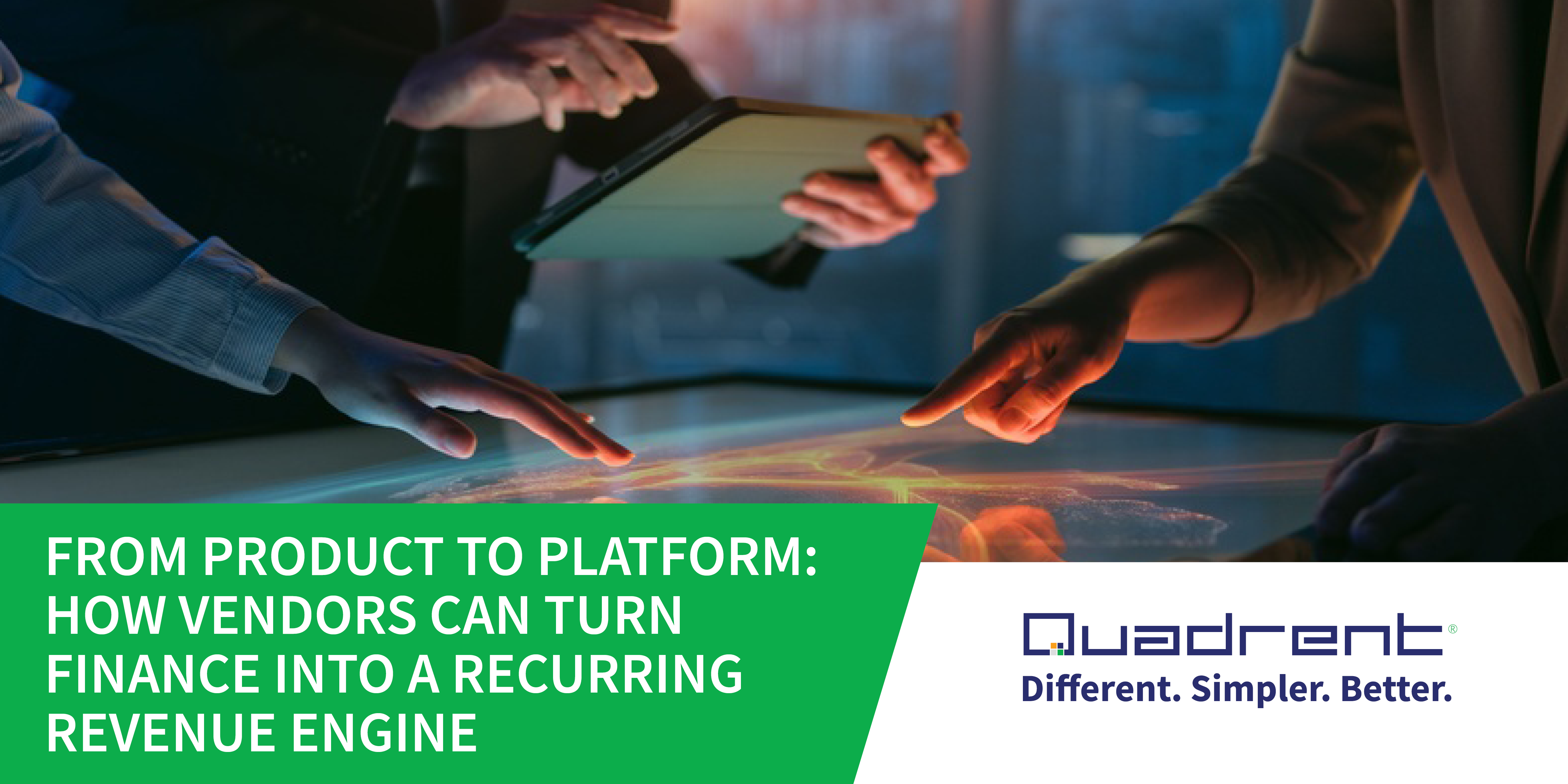 From product to platform: How vendors can turn finance into a recurring revenue engine