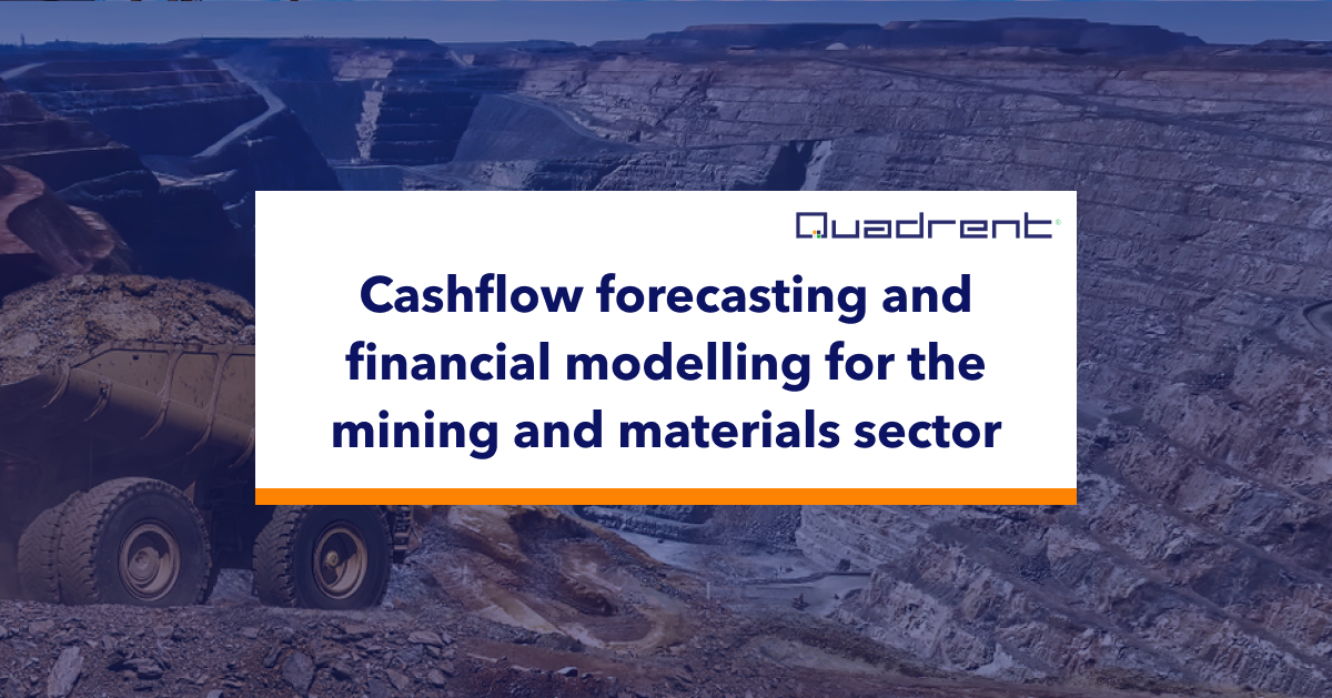 Cashflow forecasting and financial modelling for the mining and ...