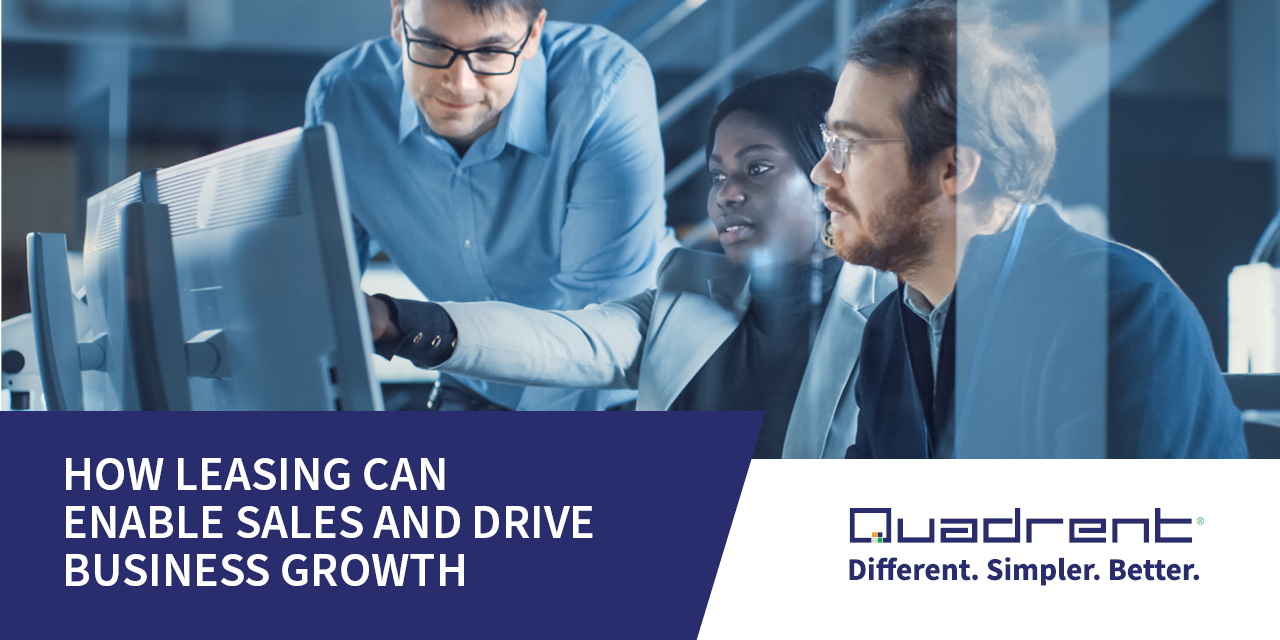 How leasing can enable sales and drive business growth